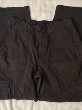 Old Navy Grey Cargo Pants Women’s M Utility Pockets Casual